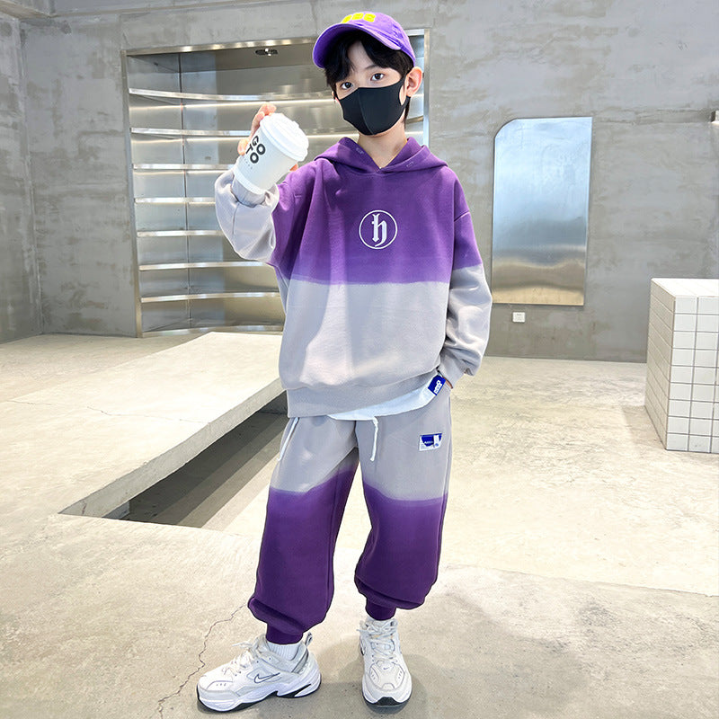 Boys' spring outfit set - new  collection - trendy, stylish, and cool kids' clothing - street style fashionable boy's hoodie