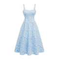 cross-border fashion summer pure desire style socialite women's sling style one-shoulder princess dress dress