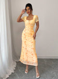 european and american style sexy fashion dress - slim fit, figure-flattering, elegant women's dress