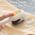 Shoe brush for home push-type automatic liquid adding laundry brush washing clothes shoe cleaning brush wholesale storage detachable washable