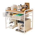 Coffee machine desktop storage rack tea bag coffee storage rack with drawer pull-out new arrival countertop multi-layer storage rack