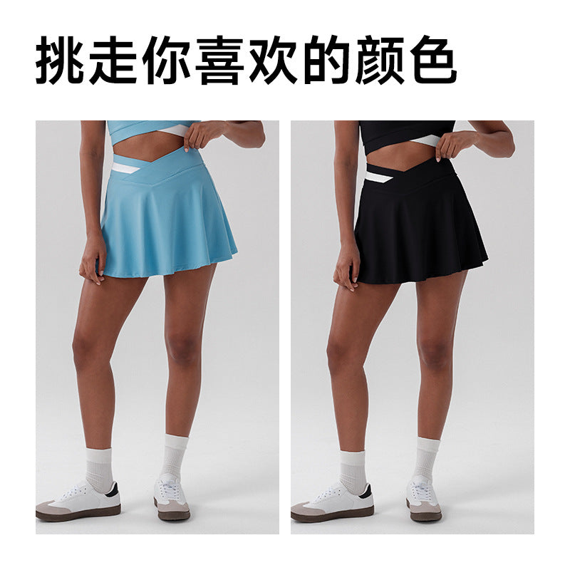 Fabric outdoor tennis suit fitness naked sports tight breathable silm yoga high school entrance examination sports sportswear