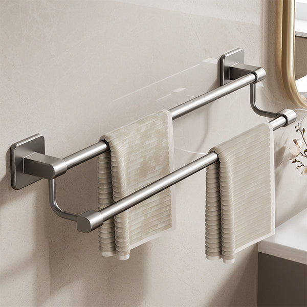 Towel rack No punching toilet Split layer Single rod Double rod toilet Toilet storage hanger Bathroom towel bar