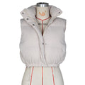 source factory autumnew arrivalfashionfashionpure color stand collar sleeveless zipper cotton clothing women's vest