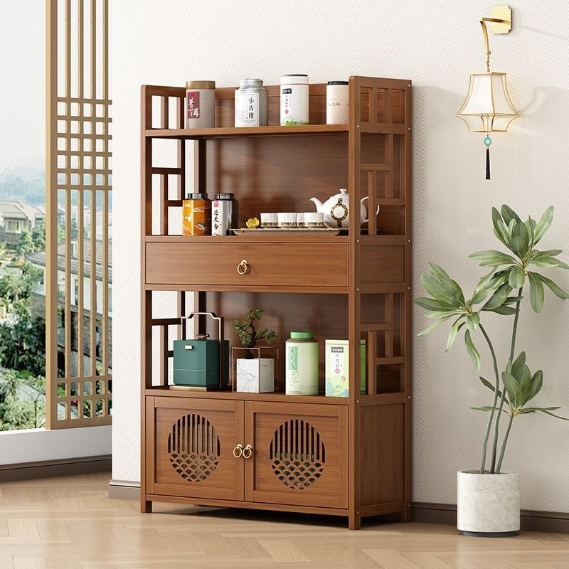 Tea rack, tea cabinet, storage rack, bogu rack, small tea set rack, storage cabinet, tea display cabinet, tea room duobao pavilion