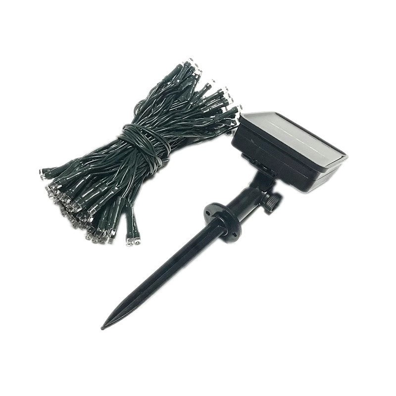 LED waterproof solar small colorful lights flashing lights string lights Gypsy stars household outdoor waterproof holiday decoration star lights