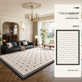 Carpet living room removable and washable double layer easy to care for machine washable large area full cover light luxury high-end bedside floor mat sound insulation