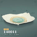 New gold inlaid with jade 140011