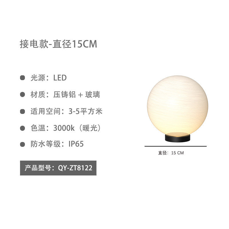 Outdoor pillar lights solar globe lights landscape garden yard lights outdoor fence lights villa gate pillar lights