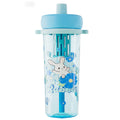 Cute cartoon animal straw cup - extra large capacity, high temperature resistant, with infuser, multi-purpose, stylish student water bottle