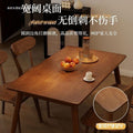 Solid wood dining table rectangular dining table nordic dining table solid wood computer desk for home small apartment dining table student desk