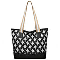Women's bag 2024 new shoulder bag large capacity handbag fashionable versatile canvas bag commuter tote bag
