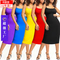 Fashion kardashian sexy suspender body shaping slimming look long skirt waist tightening belly body lifting hip one-piece tight long skirt