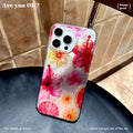 Watercolor floral phone case for apple 16 pro max, anti-drop iphone 17 fashion trend protective cover 15