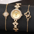 Women's quartz bracelet watch suitfashion small dial watch jewelry douyin popular trendy diamond women's watch women's watch