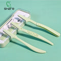 Xue belle eyebrow razor oem stainless steel eyebrow razor oem retractable foldable blade 70% off stack eyebrow razor