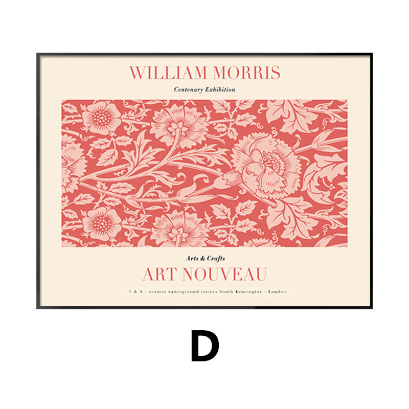 Nordic wind meter box decorative painting niche art distribution box blocking mural weak electric box power switch hanging painting