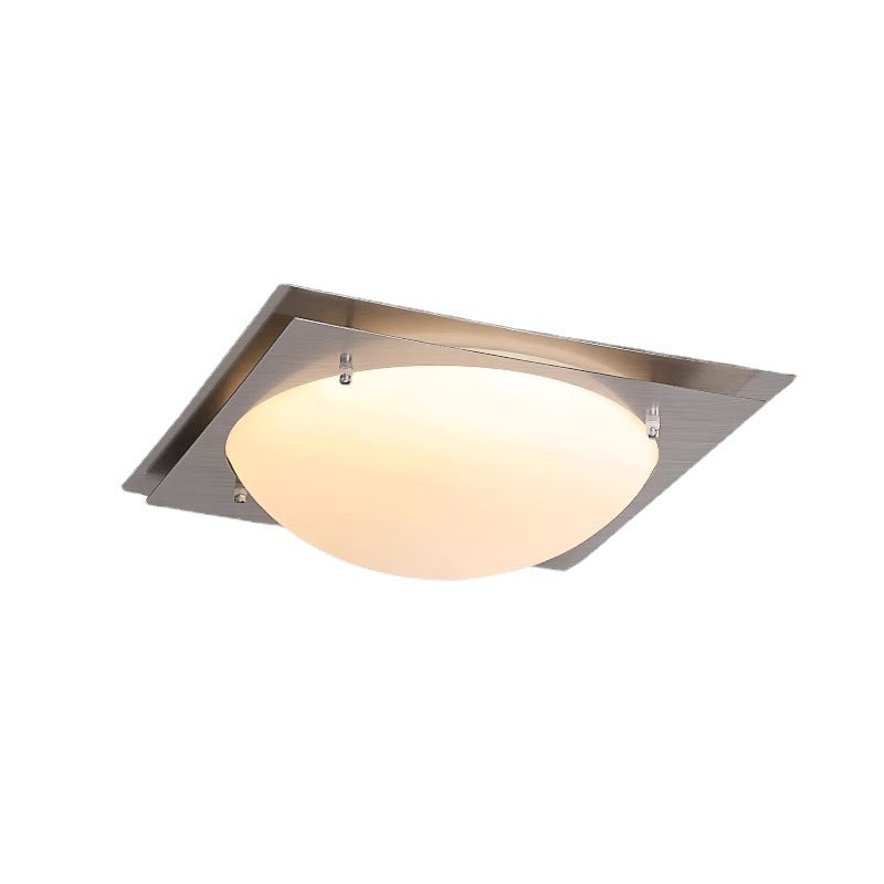 [Strict selection] Bauhaus ceiling lamp room lamp French medieval creative design sense retro glass lamp