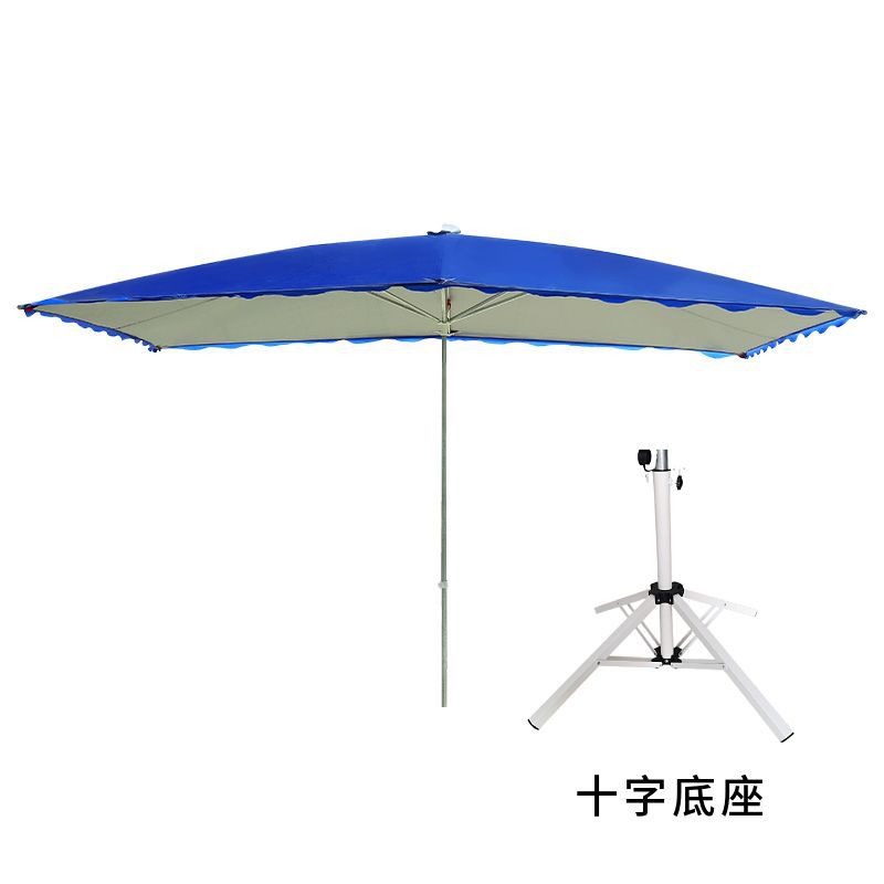 Sun umbrella sun umbrella tent outdoor large umbrella stall square umbrella type thickened durable awning street stall courtyard commercial