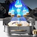 German gas stove, heavy-duty 304 stainless steel, dual-fuel (natural gas/lpg) range, freestanding/countertop combo