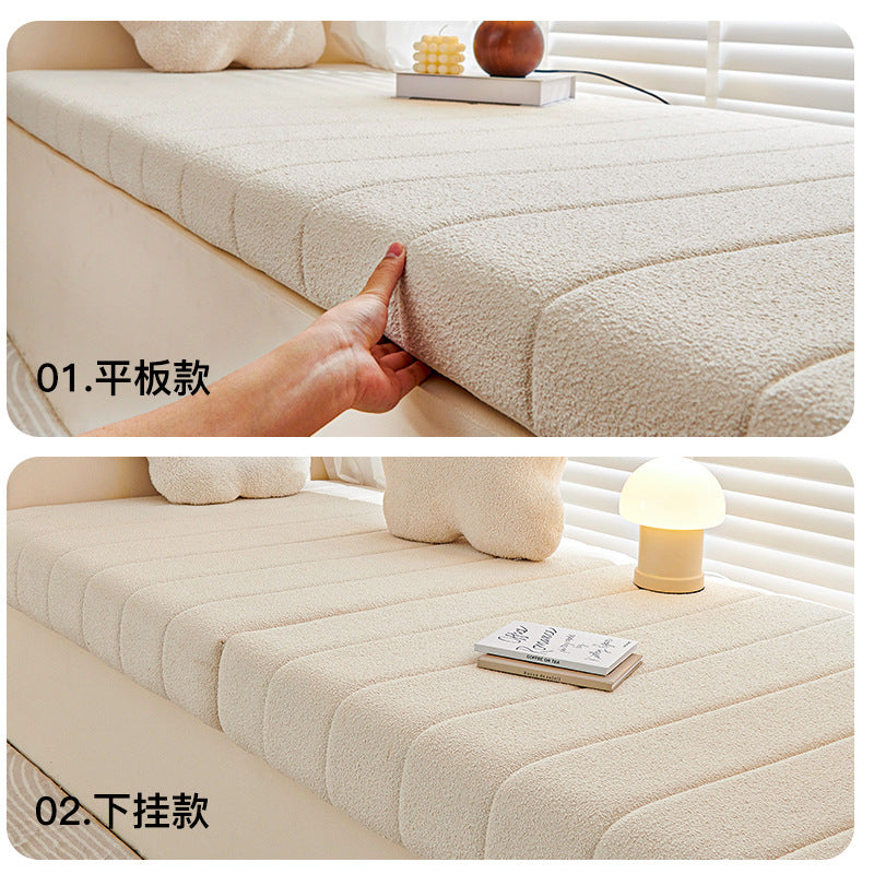 Window sill transformation bay window mat window sill mat light luxury high-end  new style popular balcony mat classy special-shaped cushion
