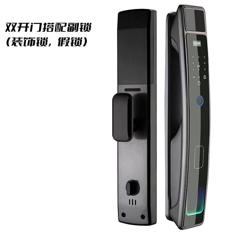 Fully automatic fingerprint lock for home security, anti-theft door, password lock, face recognition smart lock, remote electronic lock - factory wholesale