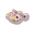 Spongebob squarepants fashion height increasing crocs women's summer casualnon-slipeasiest for match beach shoes women's sandals