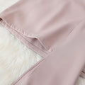 Women's sleeveless vest with suit collar + high-waisted midi skirt set, featuring metal buckle detail