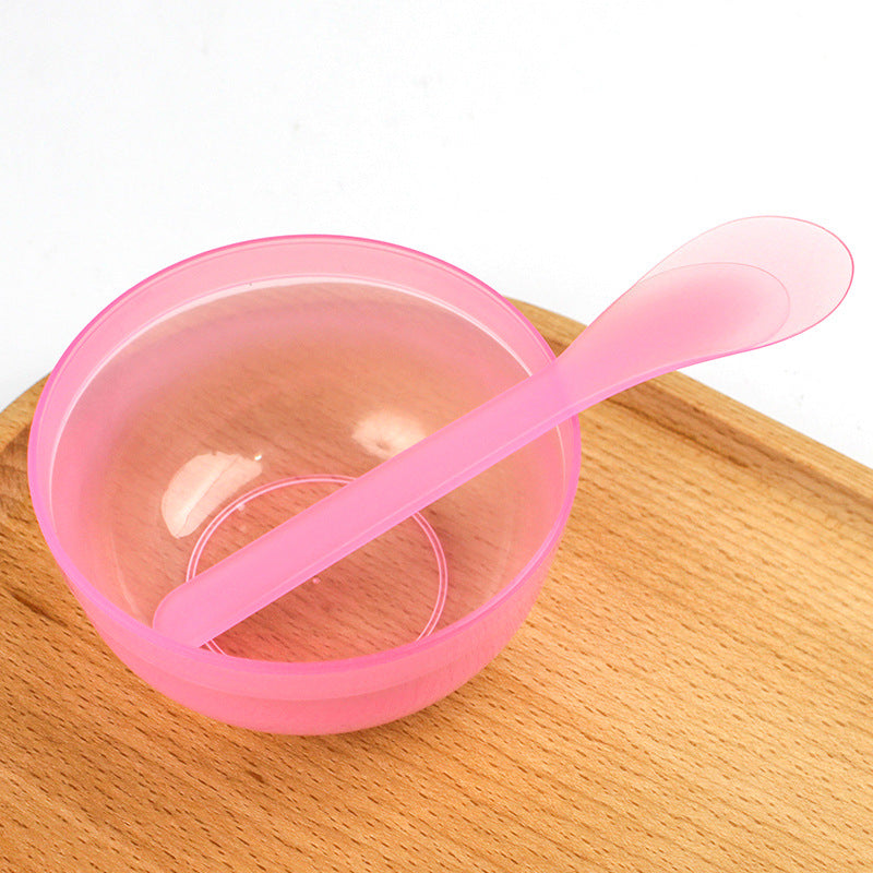 Mask mixing kit #3: mask bowl, mixing spatula, cosmetic bowl, plastic bowl, plastic spatula, scraper, beauty mixing bowl spoon