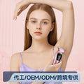 Electric shaver for women - personal underarm hair remover, portable, painless, full body use, customizable