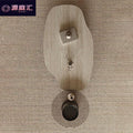 Used style travertine slate special-shaped mango coffee table for home living room large and small apartment asymmetricalaccessible luxury creative coffee table