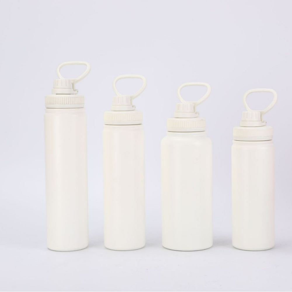 Wholesale cross-border 304 stainless steel insulated tumblers: solid color outdoor space flask, high-value, large capacity insulated cup - customization available