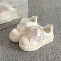 Women's white sneakers: 2026 spring new arrival, trendy & unique, shell toe design, versatile casual sneakers for students