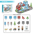 City series puzzle magnetic building blocks 49pcs