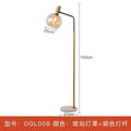 American scandinaviancasual floor lamp living room sofa side bedroom bedside study light luxury glass reading vertical table lamp