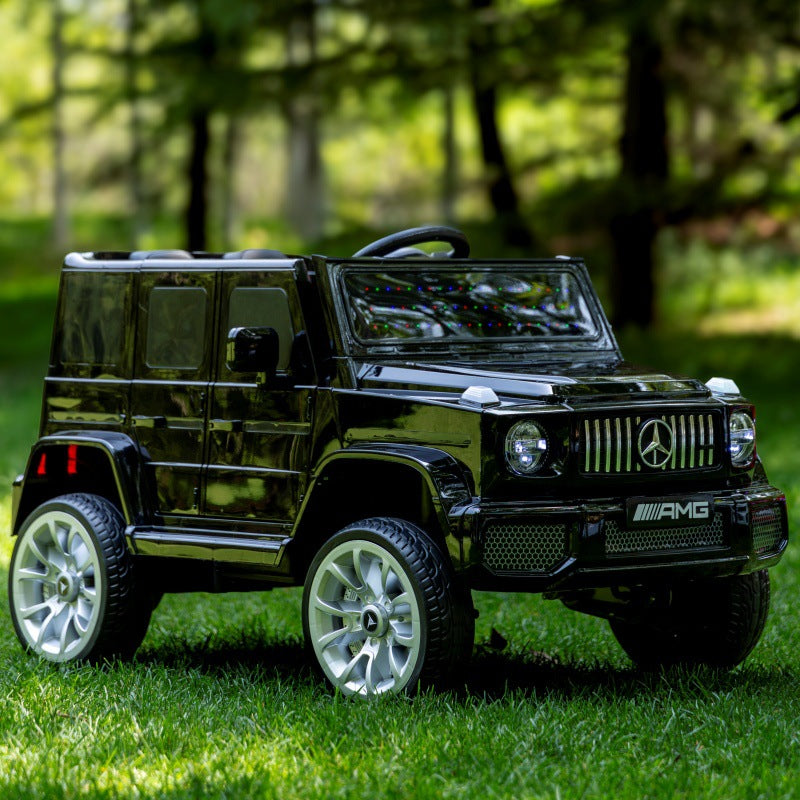 New Daben children's electric car four-wheel off-road car remote control toy car can seat boys and girls baby stroller