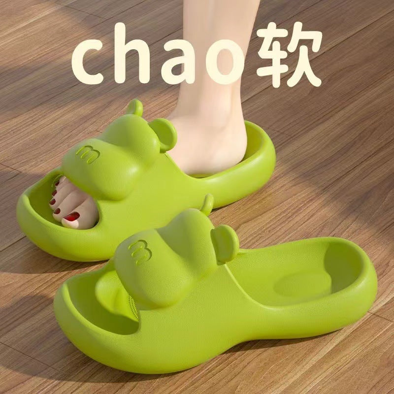 Eva slippers women's summer outwear new arrival women's indoor home internet celebrity hot cartoon cute welfare sandals women
