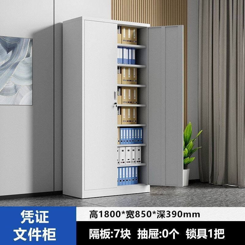 Filing cabinet office data cabinet voucher file cabinet with lock steel employee dormitory storage locker