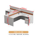 Saint li staff screen desk and chair combination computer table modern casual partition booth workstation table