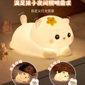Pat night light - perfect birthday gift for girls, kids' room, bedroom bedside lamp, baby feeding light, and sleep aid for infants