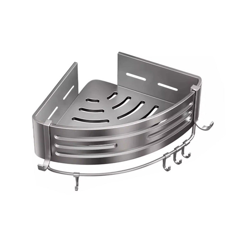 Bathroom storage rack, punch-free bathroom triangle wall-mounted toilet, washroom wall washbasin storage rack
