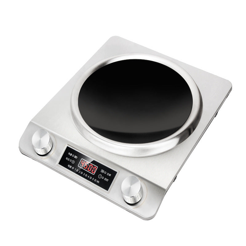 Induction cooker for home multi-function high-power concave battery stove concave electric ceramic stove cooking stove suit gift cross-border