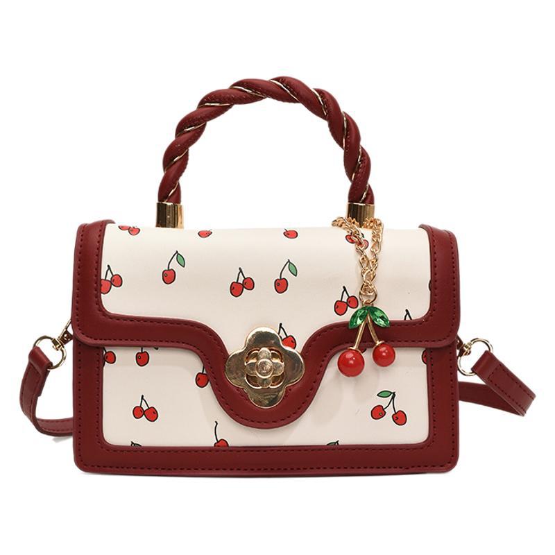 Premium texture fashion handbag bag women's autumn and winter U2025 new trendy niche messenger bag foreign style versatile small square