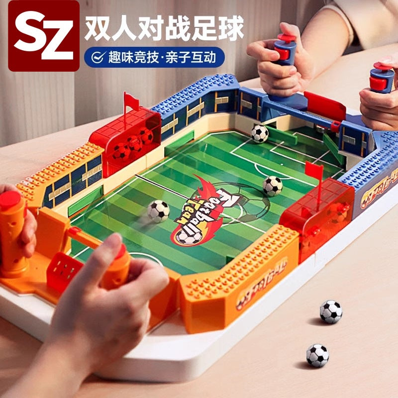 Desktop football game - kids' educational two-player battle - parent-child interactive tabletop soccer toy - new cross-border product