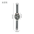 Children's day gift watch fan - mini usb rechargeable portable silent wrist fan for students