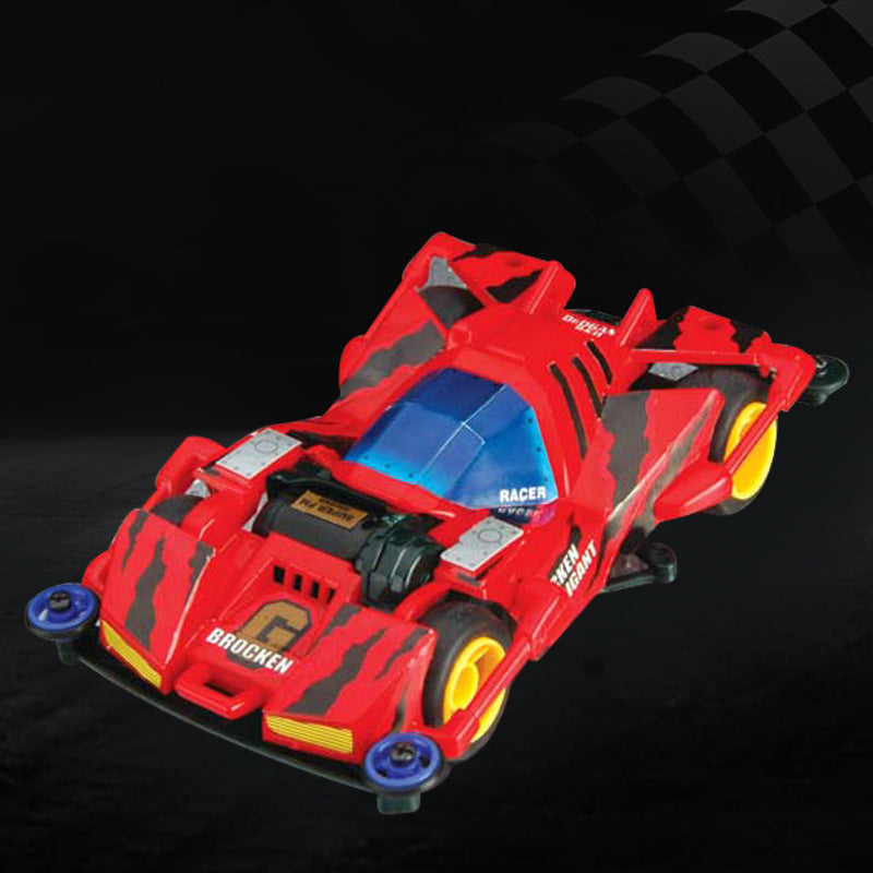 New arrival childhood four-wheel drive model whirlwind charge spider king racing kids boys assemble toys birthday gift