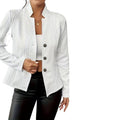 Independent station  fashionexportfall and winternew arrivalhot selling button pattern small suit outwear