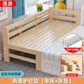 All solid wood patchwork bed kids bed solid wood crib thickened patchwork large bed kids patchwork bed available