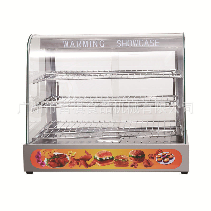 Commercial thermal insulation display cabinet stall convenience store display thermal insulation box bread egg tart cooked food constant warmth cabinet thermal insulation cabinet