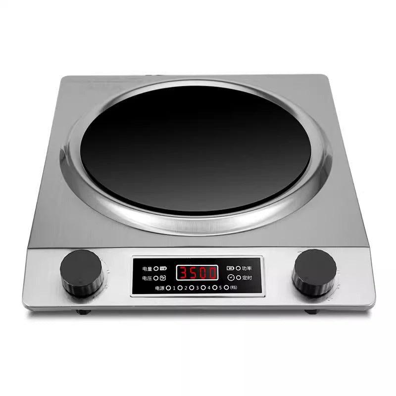 Manufacturer wholesale concave high-power induction cooker 3500w fierce hot stir-fry household waterproof concave commercial cross-border